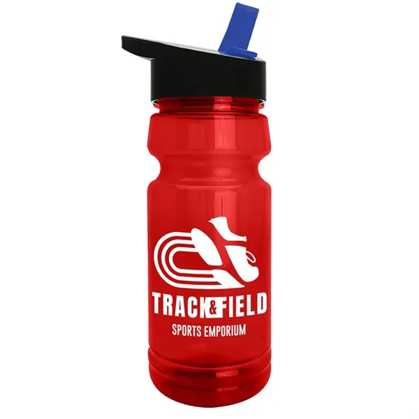 The Trainer - 24 oz. UpCycle rPET Bottle with Flip Straw... from ASI 40480 Koozie Group