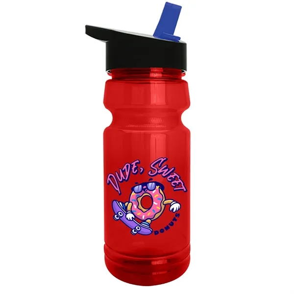 The Trainer - 24 oz. UpCycle rPET Bottle with Flip Straw... from ASI 40480 Koozie Group
