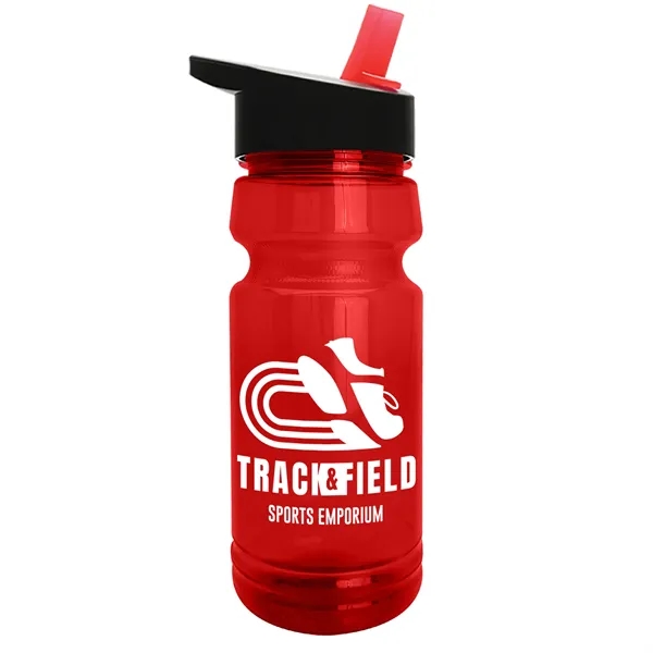 The Trainer - 24 oz. UpCycle rPET Bottle with Flip Straw... from ASI 40480 Koozie Group