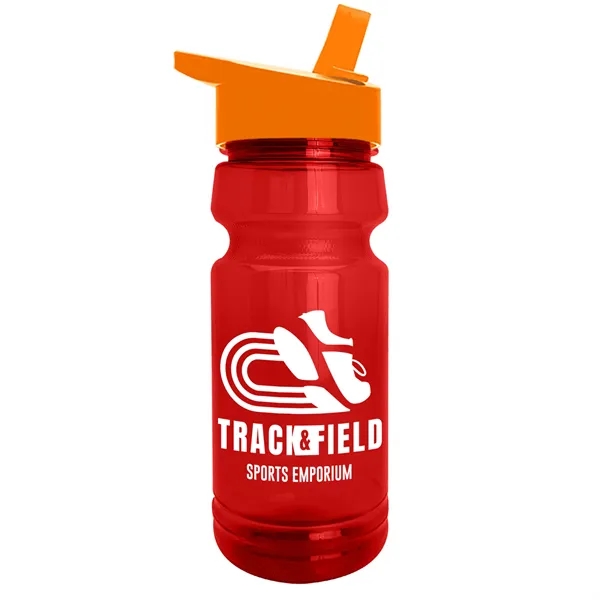 The Trainer - 24 oz. UpCycle rPET Bottle with Flip Straw... from ASI 40480 Koozie Group