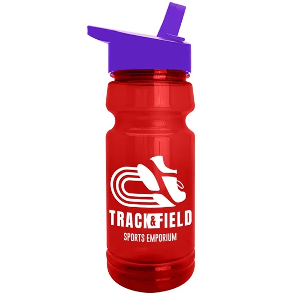 The Trainer - 24 oz. UpCycle rPET Bottle with Flip Straw... from ASI 40480 Koozie Group