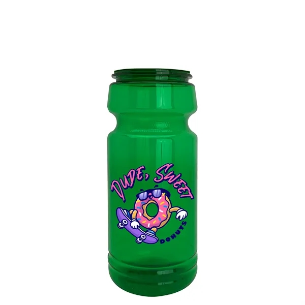 The Trainer - 24 oz. UpCycle rPET Bottle with Flip Straw... from ASI 40480 Koozie Group