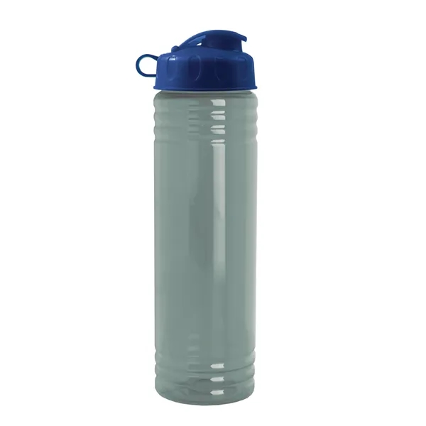 Slim Cylinder Design 24 oz. UpCycle Sport Bottles with Flip Lid.... from ASI 40480 Koozie Group