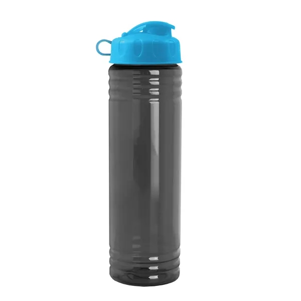 Slim Cylinder Design 24 oz. UpCycle Sport Bottles with Flip Lid.... from ASI 40480 Koozie Group