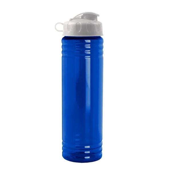 Slim Cylinder Design 24 oz. UpCycle Sport Bottles with Flip Lid.... from ASI 40480 Koozie Group