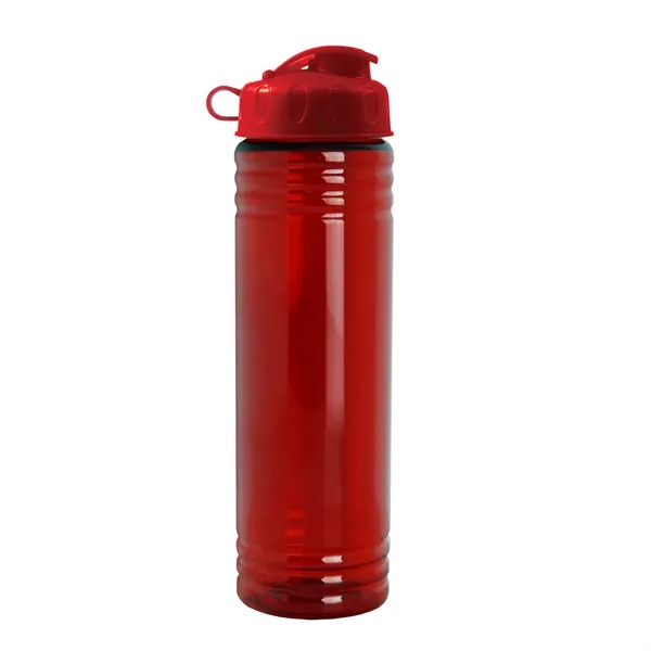 Slim Cylinder Design 24 oz. UpCycle Sport Bottles with Flip Lid.... from ASI 40480 Koozie Group