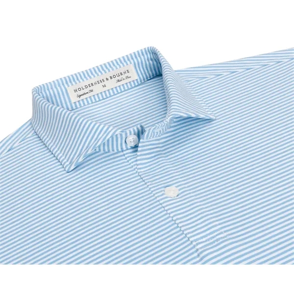 The Herron features a versatile stripe in an array of colors... from ASI 38120 Ball Pro / Diversified Quality Kitchenware / Branded Apparel Designs