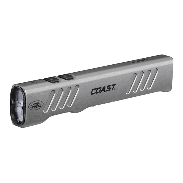 Rechargeable and waterproof SLAYER has an all-aluminum frame in a flat... from ASI 46170 Compass Industries Inc