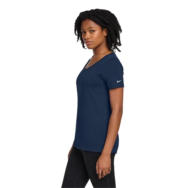 Nike Ladies Dri-FIT Cotton/Poly Scoop Neck Tee.... from ASI 84863 SanMar