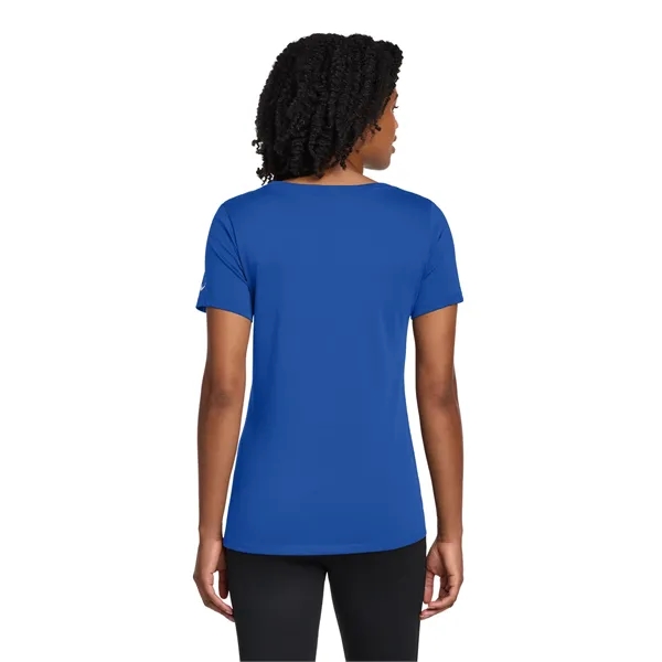 Nike Ladies Dri-FIT Cotton/Poly Scoop Neck Tee.... from ASI 84863 SanMar