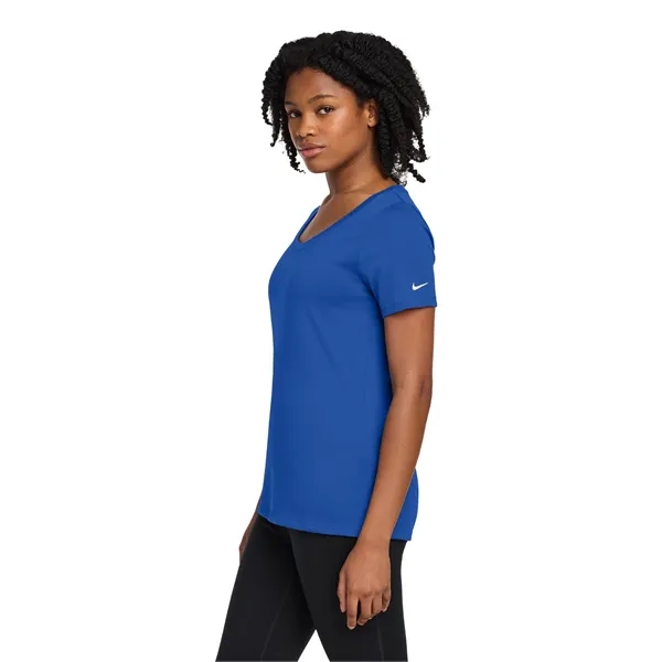 Nike Ladies Dri-FIT Cotton/Poly Scoop Neck Tee.... from ASI 84863 SanMar