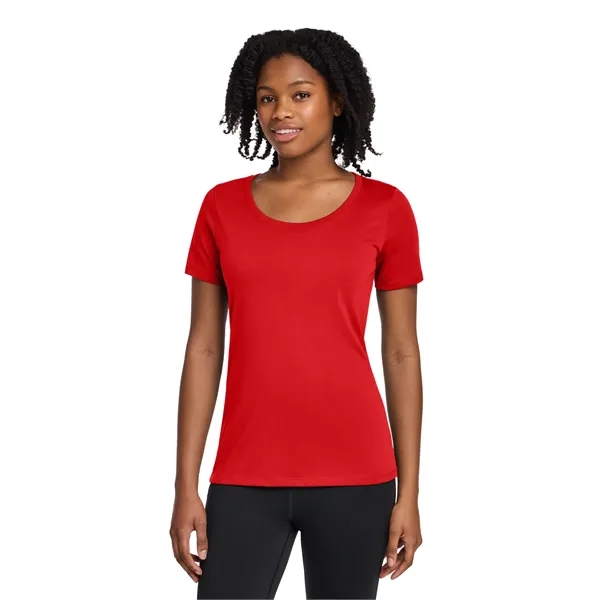 Nike Ladies Dri-FIT Cotton/Poly Scoop Neck Tee.... from ASI 84863 SanMar