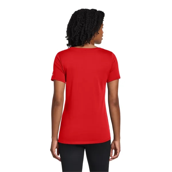 Nike Ladies Dri-FIT Cotton/Poly Scoop Neck Tee.... from ASI 84863 SanMar