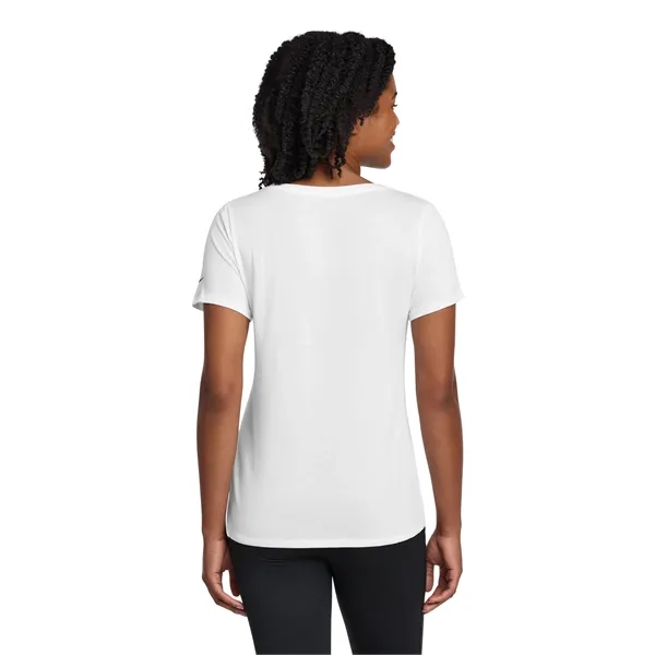Nike Ladies Dri-FIT Cotton/Poly Scoop Neck Tee.... from ASI 84863 SanMar