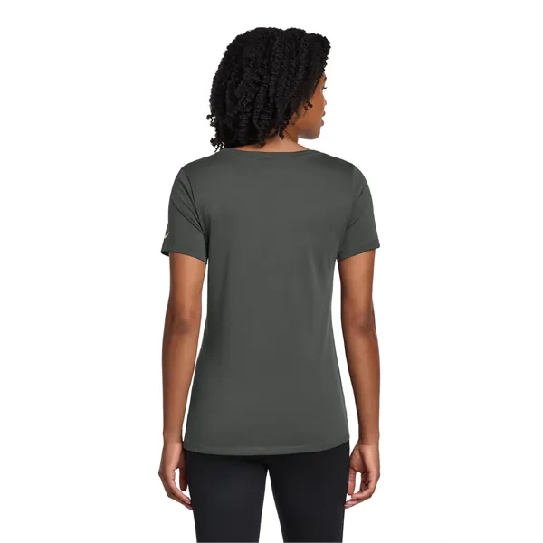 Nike Ladies Dri-FIT Cotton/Poly Scoop Neck Tee.... from ASI 84863 SanMar