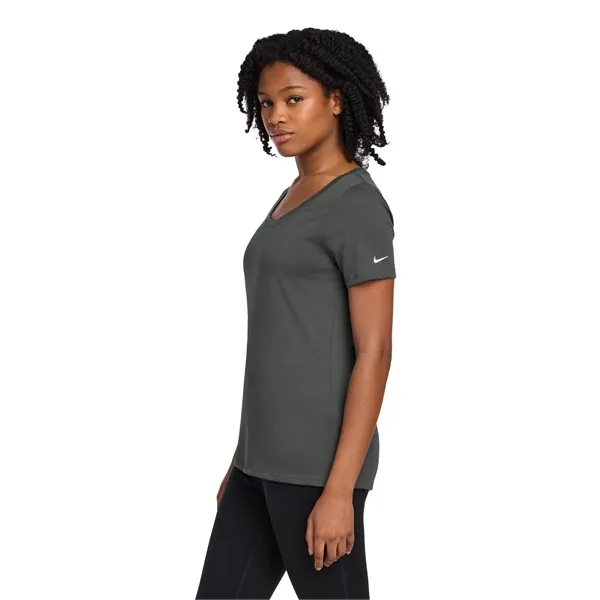 Nike Ladies Dri-FIT Cotton/Poly Scoop Neck Tee.... from ASI 84863 SanMar