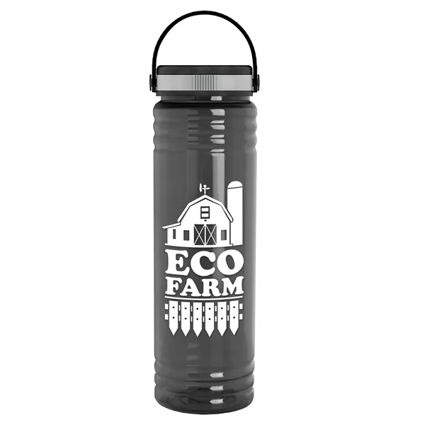 Slim Cylinder Design 24 oz. UpCycle Sport Bottles with EZ Grip... from ASI 40480 Koozie Group