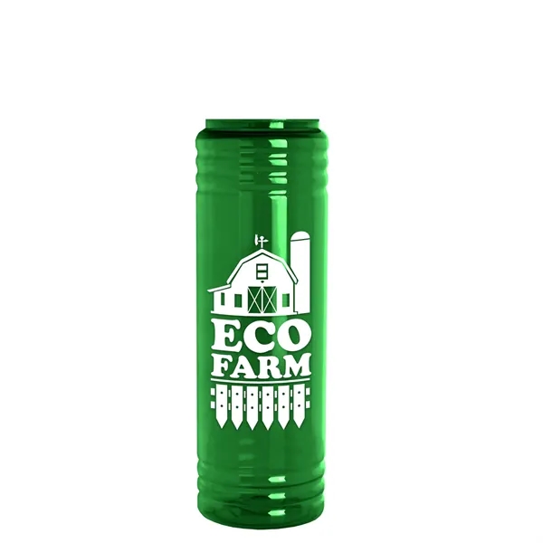 Slim Cylinder Design 24 oz. UpCycle Sport Bottles with EZ Grip... from ASI 40480 Koozie Group