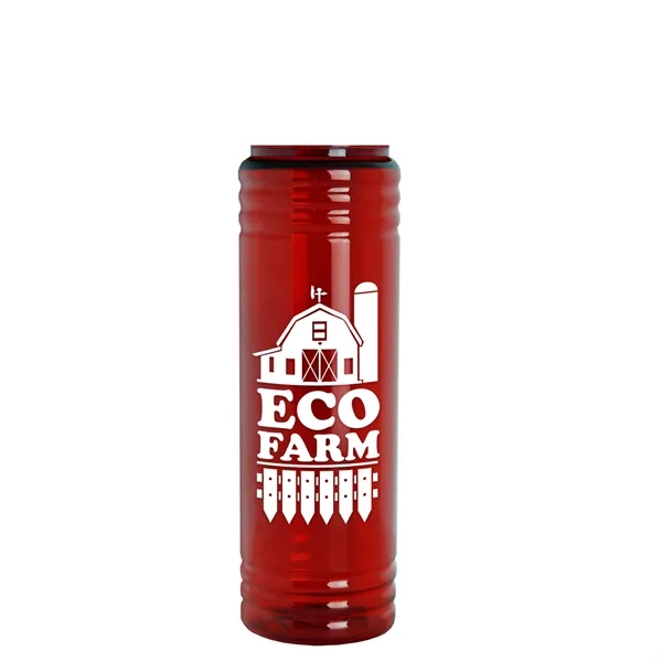 Slim Cylinder Design 24 oz. UpCycle Sport Bottles with EZ Grip... from ASI 40480 Koozie Group