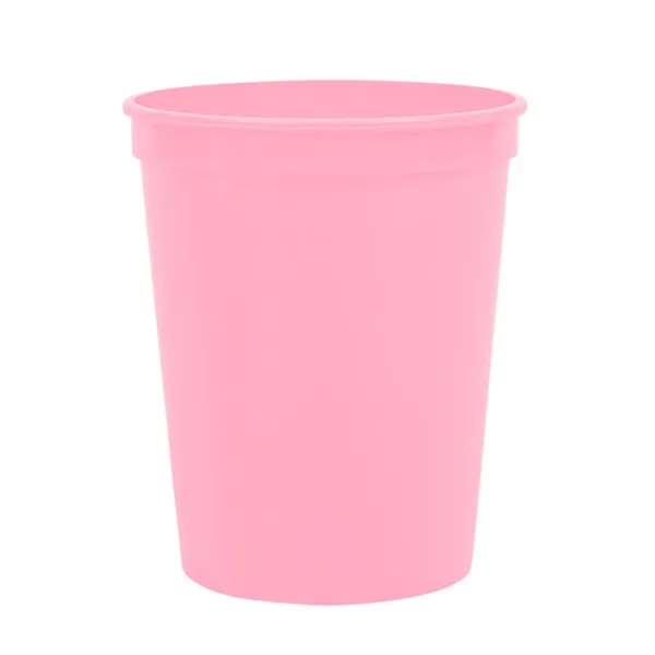 Reusable and recyclable polypropylene sixteen ounce stadium cup.... from ASI 40480 Koozie Group