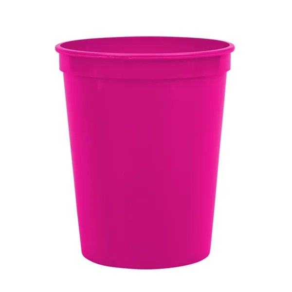 Reusable and recyclable polypropylene sixteen ounce stadium cup.... from ASI 40480 Koozie Group