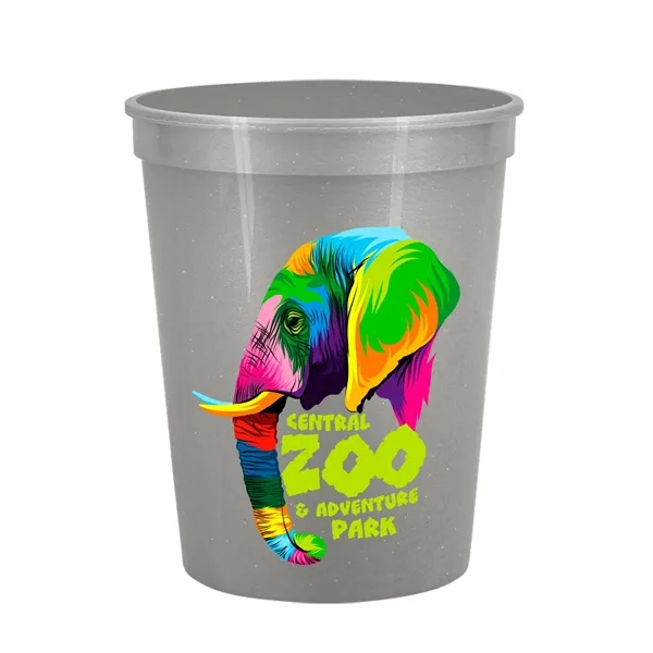 Reusable and recyclable polypropylene sixteen ounce stadium cup.... from ASI 40480 Koozie Group