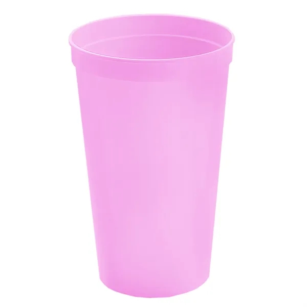 Reusable and recyclable polypropylene 20 oz. stadium cup.... from ASI 40480 Koozie Group