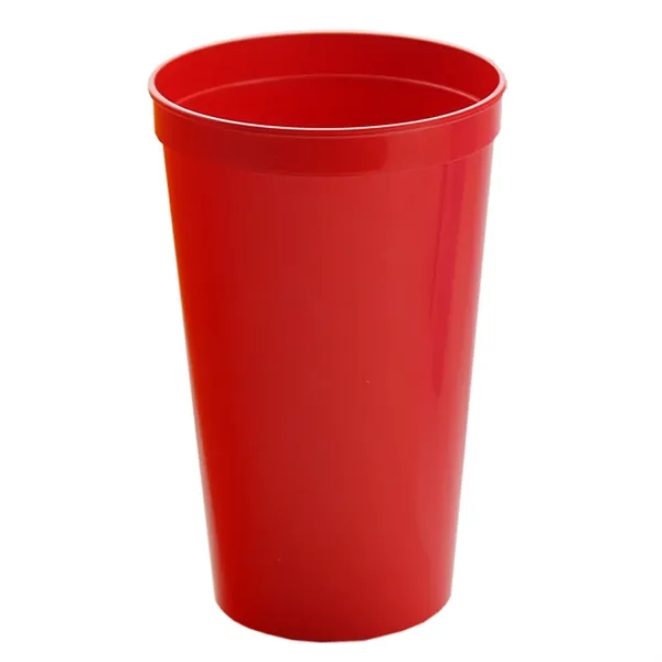 Reusable and recyclable polypropylene 20 oz. stadium cup.... from ASI 40480 Koozie Group