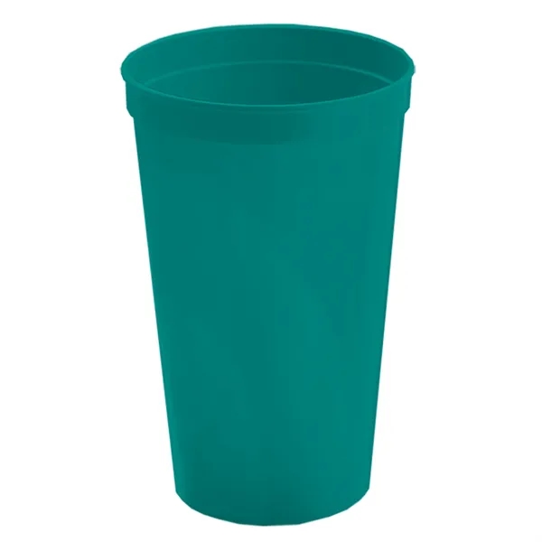 Reusable and recyclable polypropylene 20 oz. stadium cup.... from ASI 40480 Koozie Group