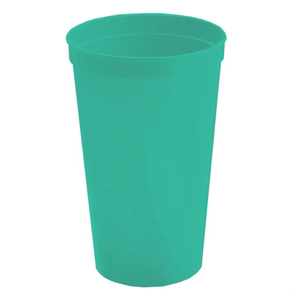 Reusable and recyclable polypropylene 20 oz. stadium cup.... from ASI 40480 Koozie Group