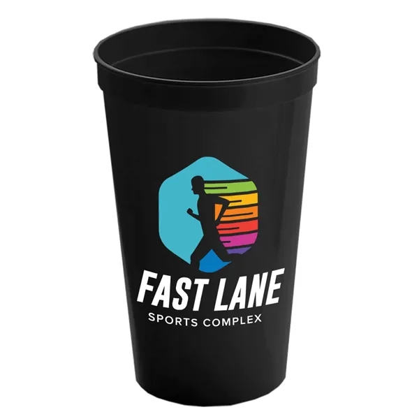 Reusable and recyclable polypropylene 20 oz. stadium cup.... from ASI 40480 Koozie Group