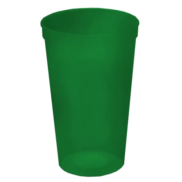20 oz. transluscent smooth-sided stadium cup.... from ASI 40480 Koozie Group