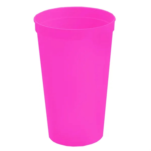 20 oz. transluscent smooth-sided stadium cup.... from ASI 40480 Koozie Group