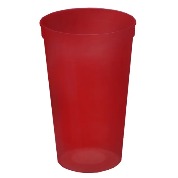 20 oz. transluscent smooth-sided stadium cup.... from ASI 40480 Koozie Group