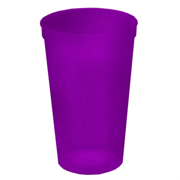 20 oz. transluscent smooth-sided stadium cup.... from ASI 40480 Koozie Group