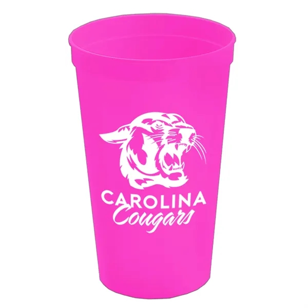 20 oz. transluscent smooth-sided stadium cup.... from ASI 40480 Koozie Group