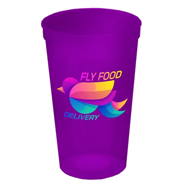 20 oz. transluscent smooth-sided stadium cup.... from ASI 40480 Koozie Group