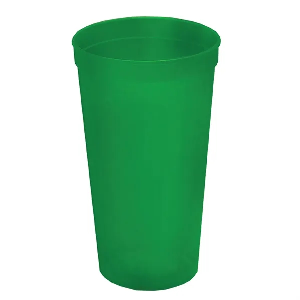 Stadium cup, 32 oz. BPA free. Enhanced biodegradability.... from ASI 40480 Koozie Group