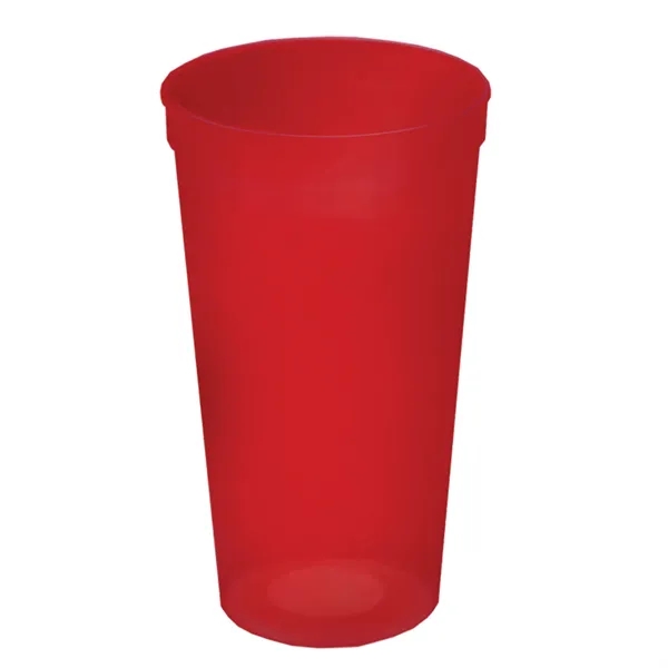Stadium cup, 32 oz. BPA free. Enhanced biodegradability.... from ASI 40480 Koozie Group