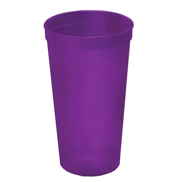 Stadium cup, 32 oz. BPA free. Enhanced biodegradability.... from ASI 40480 Koozie Group
