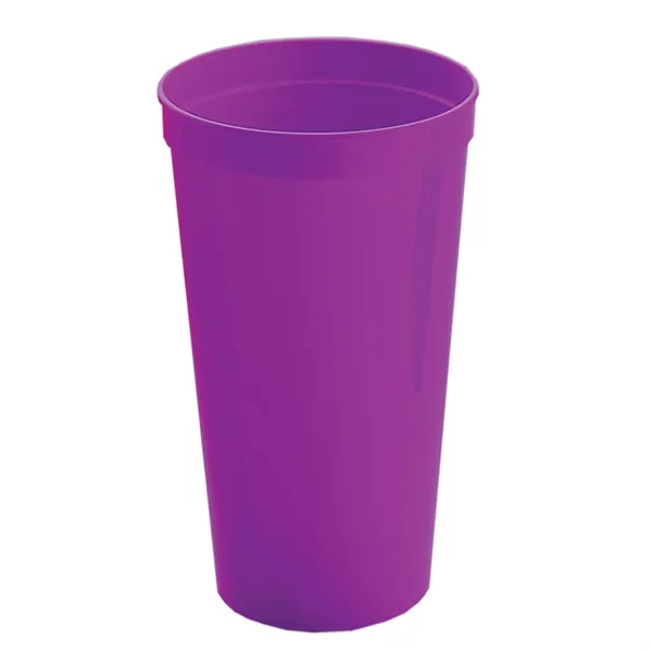 Stadium cup, 32 oz. BPA free. Enhanced biodegradability.... from ASI 40480 Koozie Group