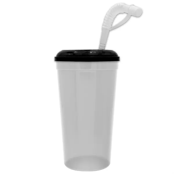 Stadium cup, 32 oz. with Lid and Straw BPA free.... from ASI 40480 Koozie Group