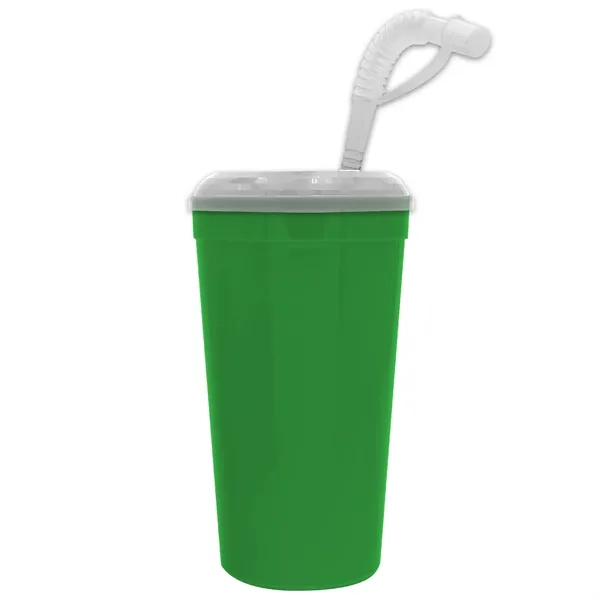 Stadium cup, 32 oz. with Lid and Straw BPA free.... from ASI 40480 Koozie Group