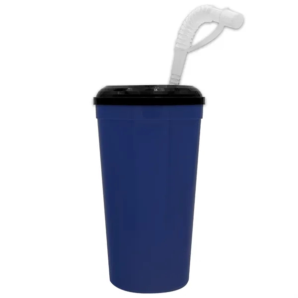 Stadium cup, 32 oz. with Lid and Straw BPA free.... from ASI 40480 Koozie Group