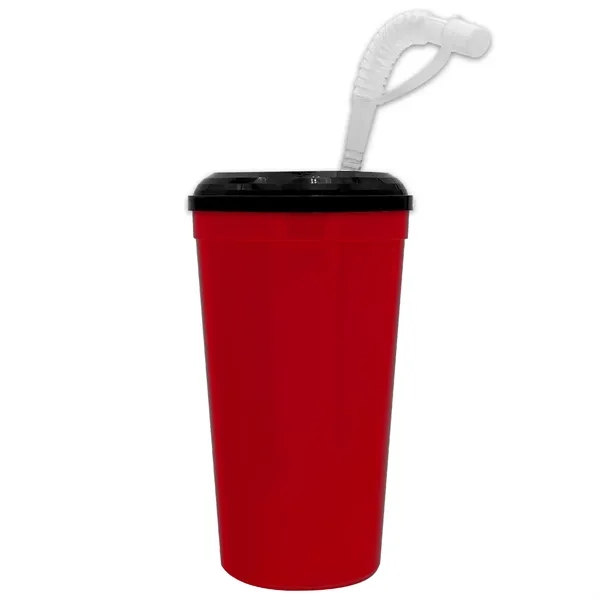 Stadium cup, 32 oz. with Lid and Straw BPA free.... from ASI 40480 Koozie Group