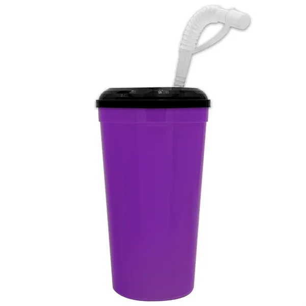 Stadium cup, 32 oz. with Lid and Straw BPA free.... from ASI 40480 Koozie Group
