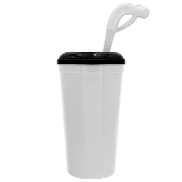 Stadium cup, 32 oz. with Lid and Straw BPA free.... from ASI 40480 Koozie Group