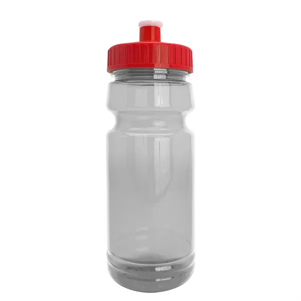 New Slim Cylinder Design 24 oz. Transparent Water Bottles with Push-Pull... from ASI 40480 Koozie Group