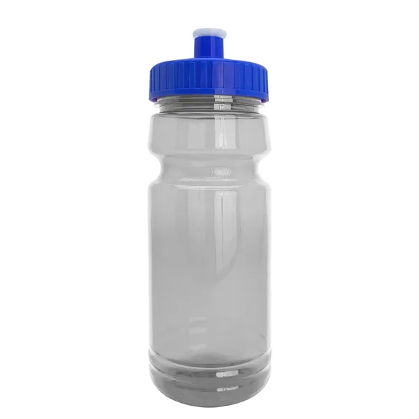 New Slim Cylinder Design 24 oz. Transparent Water Bottles with Push-Pull... from ASI 40480 Koozie Group