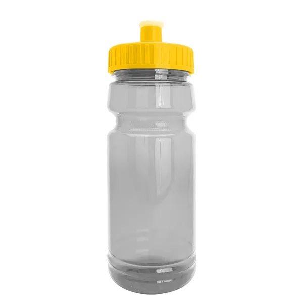 New Slim Cylinder Design 24 oz. Transparent Water Bottles with Push-Pull... from ASI 40480 Koozie Group